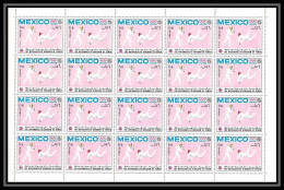 132d - Yemen Royaume MNH ** Mi N° 498 A Jeux Olympiques (olympic Games) Escrime Feuille Complète (full Sheet) Fencing - Yemen