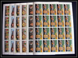 140c - Ras Al Khaima MNH ** Mi N° 745 / 750 A European Football Players (Soccer) Muller Moore Riva Feuilles (sheets) - Ras Al-Khaimah