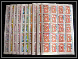 132b - Yemen Royaume MNH ** Mi N° 493 / 502 A Jeux Olympiques (summer Olympic Games) MEXICO 68 Fencing Feuilles (sheets) - Verano 1968: México