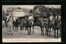 CPA Bourges, Fêtes De L`Argentier Jacques Coeur, Les Chevaliers Du Guet  - Bourges