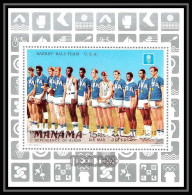 120 - Manama MNH ** Mi N° 35 A Jeux Olympiques (summer Olympic Games) MEXICO 68 Gold Medalists BASKET TEAM USA - Manama