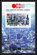 119 - Ras Al Khaima MNH ** Mi N° 109 B Jeux Olympiques (winter Olympic Games) SAPPORO 72 Non Dentelé (Imperf) - Invierno 1972: Sapporo