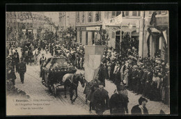 CPA Bourges, Fête Historique De L`Argentier Jacques-Coeur, Char De Saint Eloi  - Bourges