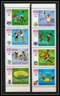 110c - Manama - MNH ** Mi N° 77 / 84 A Jeux Olympiques Olympic Games Mexico 68 Cycling Football (Soccer) Basketball - Manama