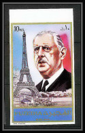 255p - Fujeira MNH ** Mi N° 1158 B De Gaulle Non Dentelé (Imperf) - De Gaulle (Général)