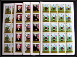 253b - Yemen Kingdom MNH ** Mi N° 1159 / 1163 A De Gaulle Feuilles (sheets) - De Gaulle (General)