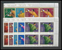 227b - Bhutan (bouthan) Mi ** MNH N° 514 / 521 A Jeux Olympiques (olympic Games) Munich 72 BLOC 4 - Sommer 1972: München