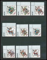 219a - Umm Al Qiwain MNH ** Mi N° 285 / 293 A Overprint Black Jeux Olympiques Olympic Games MEXICO 68 Basket Javelin  - Umm Al-Qaiwain