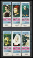 216a YAR (nord Yemen) MNH ** Mi N° 1011 / 1016 A Silver Jeux Olympiques Olympic Games MEXICO Tableau (tableaux Painting) - Ete 1968: Mexico