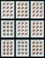 219c Umm Al Qiwain MNH ** Mi N° 285 / 293 A Overprint Black Jeux Olympiques Olympic Games MEXICO 68 Feuilles (sheets)  - Estate 1968: Messico