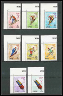 207a - Ajman MNH ** Mi N° 199 / 206 A Jeux Olympiques (olympic Games) Grenoble 68 Hockey Bob Ski Skating Jumping - Manama