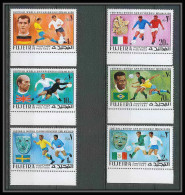 198 Fujeira MNH ** Mi N° 544 / 549 A Football (Soccer) Mexico 70 - 1970 – Mexique