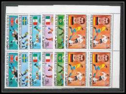 198b Fujeira MNH ** Mi N° 544 / 549 A Football (Soccer) Mexico 70 Bloc 4 - Fujeira