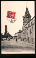 CPA Aschères-le-Marché, Palce De L`Eglise  - Autres & Non Classés