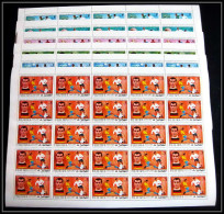 198c Fujeira MNH ** Mi N° 544 / 549 A Football (Soccer) Mexico 70 Feuilles (sheets) - 1970 – Mexique