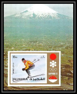 188 Fujeira MNH ** Mi N° 87 B Jeux Olympiques (olympic Games SAPPORO 72 Non Dentelé (Imperf) - Fujeira