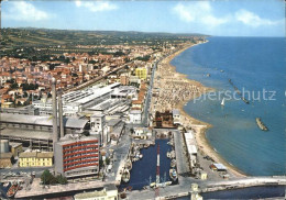 72294493 Senigallia Fliegeraufnahme Hafen Und Strand Senigallia - Other & Unclassified