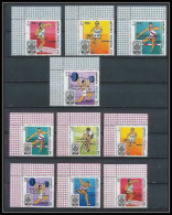 182 - Fujeira MNH ** Mi N° 292 / 301 A Overprint Black Jeux Olympiques (olympic Games) Mexico 68 Cycling Weightlifting - Sommer 1968: Mexico