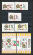 179b Yemen Kingdom MNH ** N° 620 / 624 B + 141 / 142 1non Dentelé (Imperf) Jeux Olympiques (olympic Games) MEXICO - Sommer 1968: Mexico