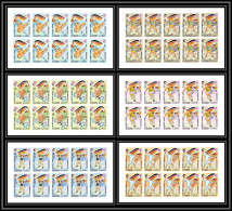 192c Ras Al Khaima MNH ** Mi N° 649 / 654 B Jeux Olympiques Olympic Games Non Dentelé (Imperf) MUNICH 72 Feuilles (sheet - Ra's Al-Chaima