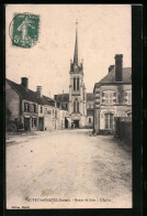 CPA Autry-le-Chatel, Route De Gien, L`Eglise  - Gien