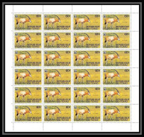 306a Tchad ** MNH Mi N° 851 Oryx Dammah Bloc 4 (yvert N° 361) Feuilles (sheets) Cote 64 Euros WWF - Sonstige & Ohne Zuordnung