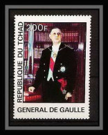 304 Tchad Yvert ** MNH N° 328 De Gaulle  - De Gaulle (General)