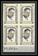 298f - Fujeira MNH ** Mi N°A 376 B Overprint Non Dentelé (Imperf) Dag Hammarskjolf Human Right - Sonstige & Ohne Zuordnung