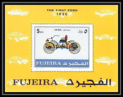 295 - Fujeira MNH ** Mi Bloc N° 40 A Voiture (Cars Car Automobiles Voitures) First Ford 1896  - Voitures