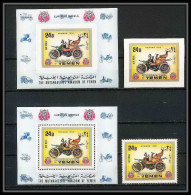 286a - Yemen Kingdom MNH ** Mi N° 225 A /B + TIMBRES Non Dentelé (Imperf) Voiture (Cars Car Automobiles Voitures)  - Yemen