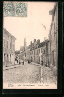 CPA Malesherbes, Rue De L`Eglise, Vue De La Rue  - Malesherbes