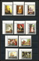 273 - Yemen Kingdom MNH ** Mi N° 557 / 566 A Tableau (tableaux Painting) Vermeer Copley Murillo Van Leyden Goya Aylward - Sonstige & Ohne Zuordnung