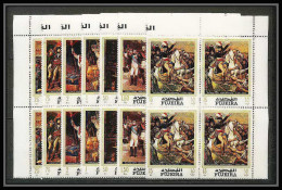 271a - Fujeira MNH ** Mi N° 417 / 423 A Napoléon Tableau (tableaux Painting) BLOC 4 - Fudschaira