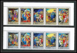 270a - Sharjah MNH ** Mi N° 737 / 746 A Life Of Jésus-Christ Religion  - Christendom