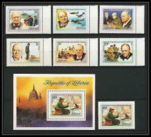 368e - Libéria MNH ** 1974 Y&t N° 661 / 666 + Bloc Sir Winston Churchill - Liberia