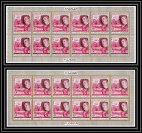 363o - Fujeira MNH ** Mi N° 482 A/B Macmillan - Famous British Non Dentelé (Imperf) Feuilles (sheets) - Fudschaira