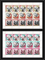 356a - Yemen Kingdom MNH ** Mi N° 153 / 158 A CHURCHILL Feuilles (sheets) - Sir Winston Churchill