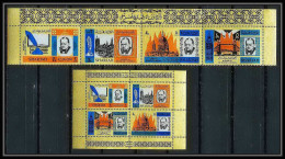 347i - Sharjah MNH ** Mi N° 221 / 224 A + Bloc 16 A Winston Churchill London (st Paul's Cathedral Big Ben Tower Bridge) - Sir Winston Churchill