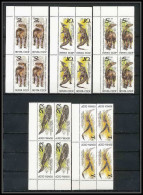 331b Urss/russie Yvert ** MNH N° 5780 / 5784 Dinosaure (dinosaurs Prehistoire (Prehistorics) Bloc 4 - Neufs