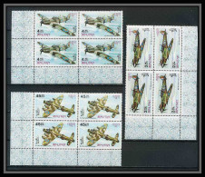 327 Bhutan (bouthan) YVERT ** MNH N° 120 / 122 BLOC 4 Avion (plane Planes Avions) CHURCHILL - Bhoutan