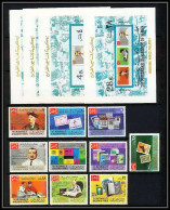 431 Yemen Kingdom MNH ** Mi N° 575 / 584 A + Blocs 126 / 129 International Philately Roosevelt La Renotière Al Islam Ism - Briefmarken Auf Briefmarken