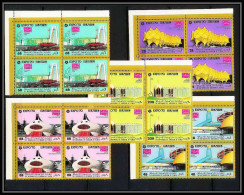 422e Yemen Kingdom MNH ** Mi N° 977 A / E World Exibition Osaka 70 Exposition Universelle Japon Japan Bloc 4 - Jemen