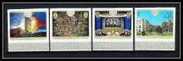 421a Fujeira MNH ** Mi N° 505 / 508 B United Nations Nations Unies ONU UNO New York Non Dentelé (Imperf) - UNO