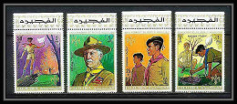 401 - Fujeira MNH ** Mi N° 513 / 516 A Scout (Pfadfinder Scouting Jamboree Scouts) - Unused Stamps
