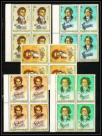 399b - Fujeira MNH ** Mi N° 732 / 736 A Musique (music) Ludwig Van Beethoven Composer Bloc 4 - Music