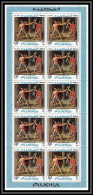 490d Fujeira MNH ** N° 230 A Jacques-Louis David France Tableau (tableaux Paintings) Feuilles (sheets) - Andere & Zonder Classificatie