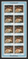 490e Fujeira MNH ** N° 231 A Gustave Courbet Spain Tableau (tableaux Paintings) Feuilles (sheets) - Sonstige & Ohne Zuordnung