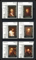 484b - Yemen Kingdom MNH ** N° 278 / 283 A OR (gold) Rembrandt (Nederland) (tableaux Painting) Amphilex 67 Dutch  - Rembrandt