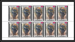 480o Yemen Kingdom MNH ** N° 595 A Van Dyck Flemish Tableau (tableaux Painting) Feuilles Sheets - Autres & Non Classés