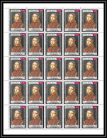 480g Yemen Kingdom MNH ** N° 597 A Pietro Perugino Tableau (tableaux Painting) Feuilles Sheets - Andere & Zonder Classificatie